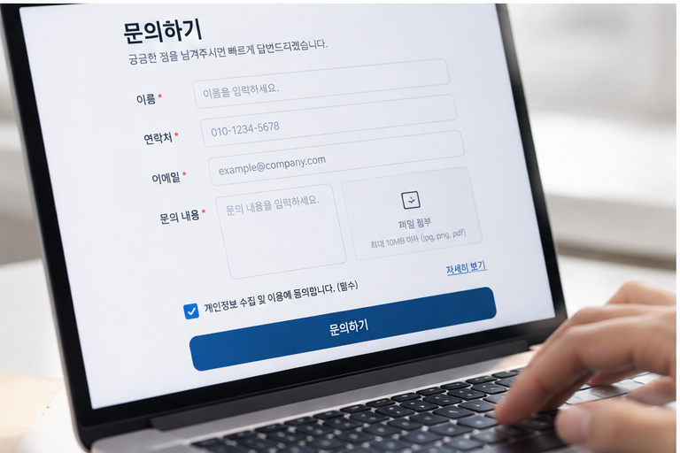 홈페이지 리뉴얼 후 문의가 줄었다면? 고객 문의 동선 점검하기 본문 이미지 3