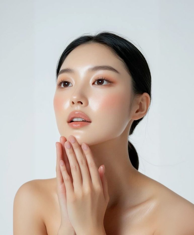 생성형 AI로 제작한 여성 인물 이미지